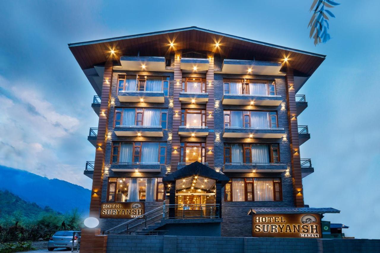 Suryansh Regency Manali Centrally Heated Air Cooled With Private Balconies Manāli Exteriör bild