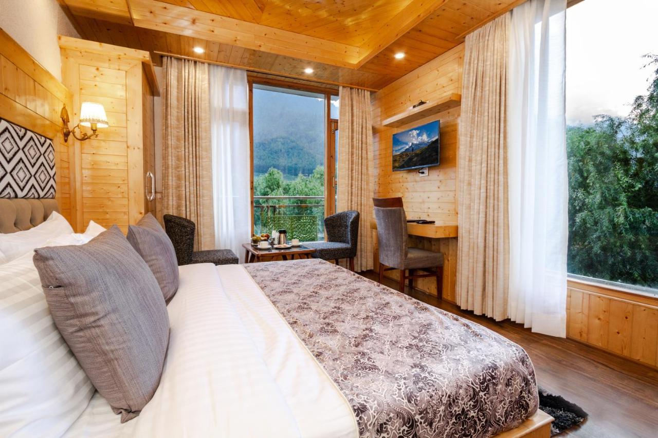 Suryansh Regency Manali Centrally Heated Air Cooled With Private Balconies Manāli Exteriör bild
