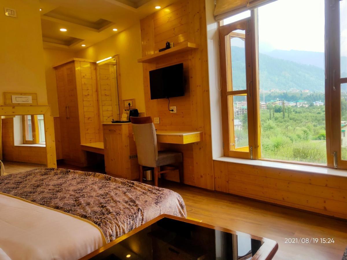 Suryansh Regency Manali Centrally Heated Air Cooled With Private Balconies Manāli Exteriör bild