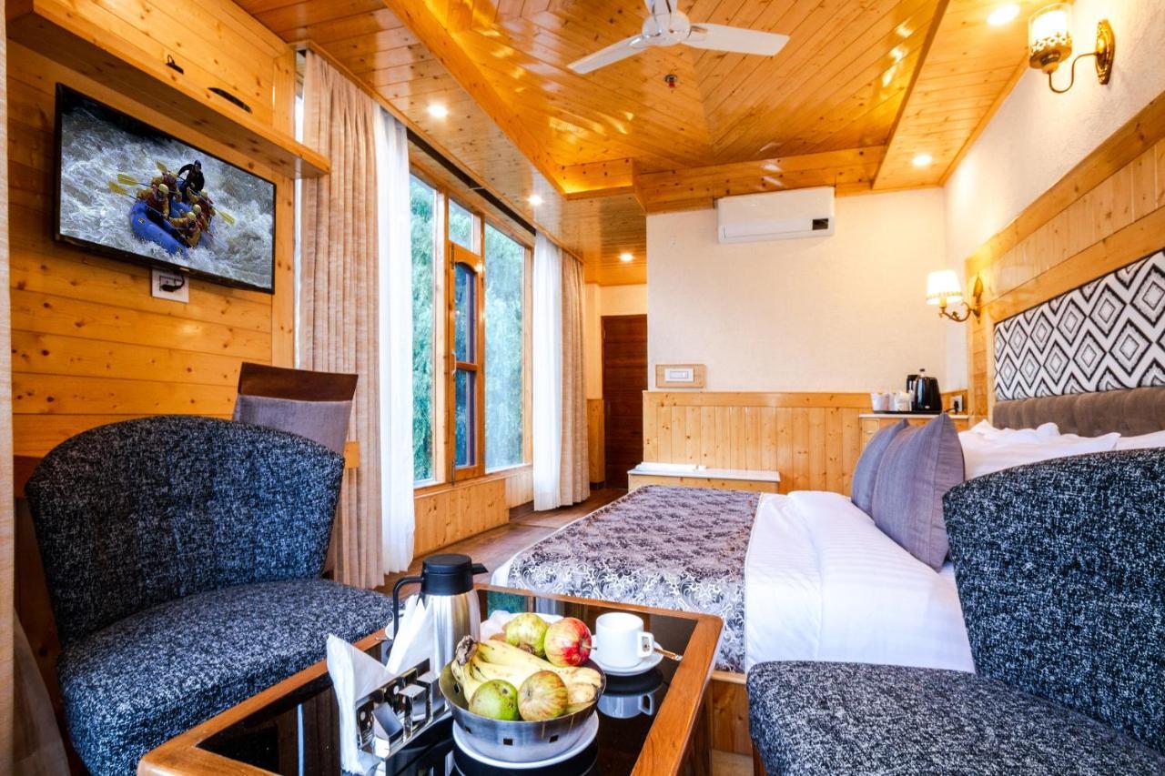 Suryansh Regency Manali Centrally Heated Air Cooled With Private Balconies Manāli Exteriör bild