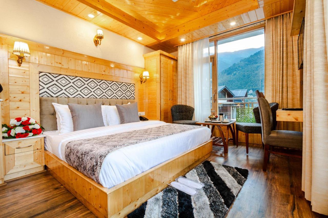 Suryansh Regency Manali Centrally Heated Air Cooled With Private Balconies Manāli Exteriör bild